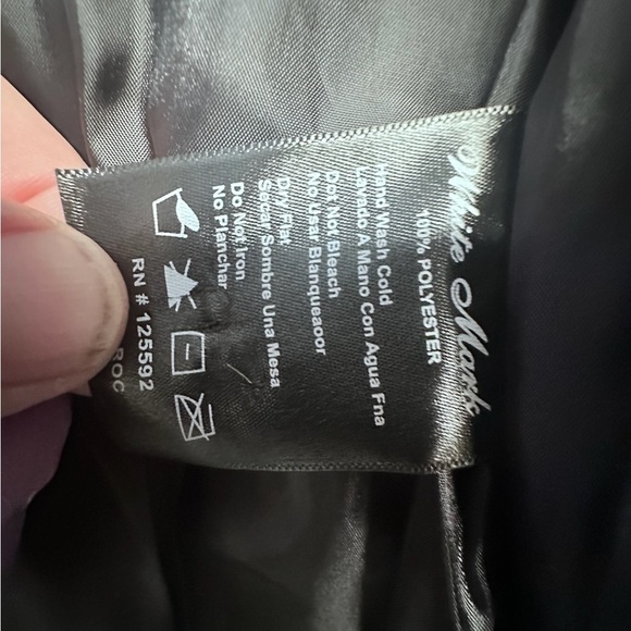 White Mark Metallic Puffer Jacket with Quilted Design Womens Size Medium - Picture 5 of 12